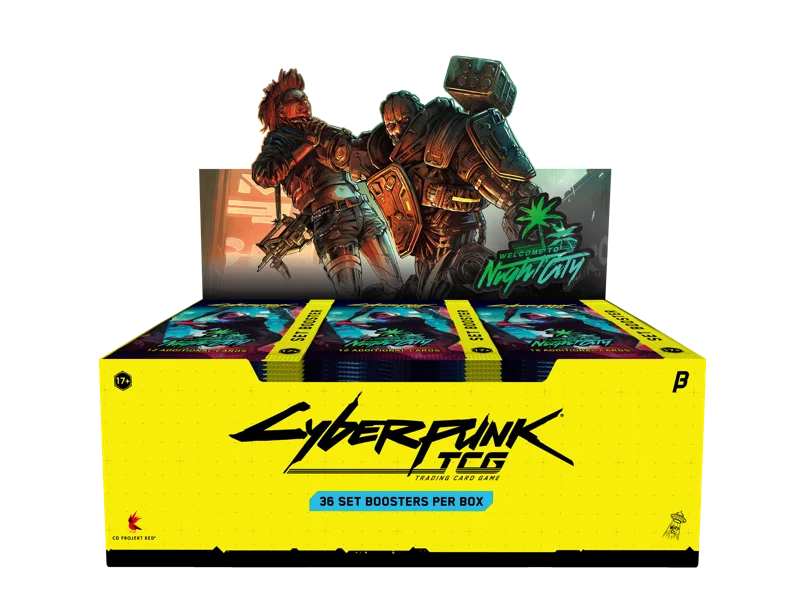 Cyberpunk Booster Display (Beta) — Welcome to Night City [EN]
