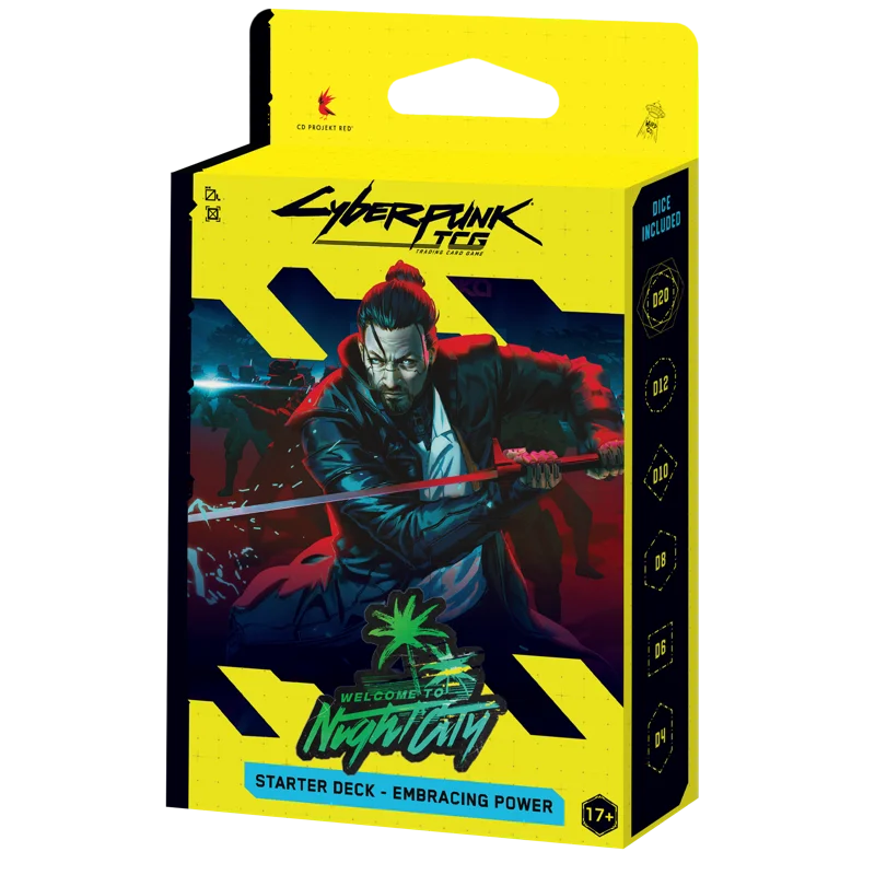 Cyberpunk Starter Deck Embracing Power — Welcome to Night City [EN]