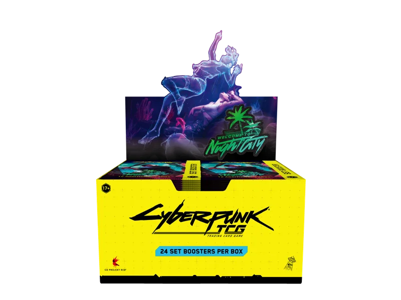 Cyberpunk Booster Display — Welcome to Night City [EN]