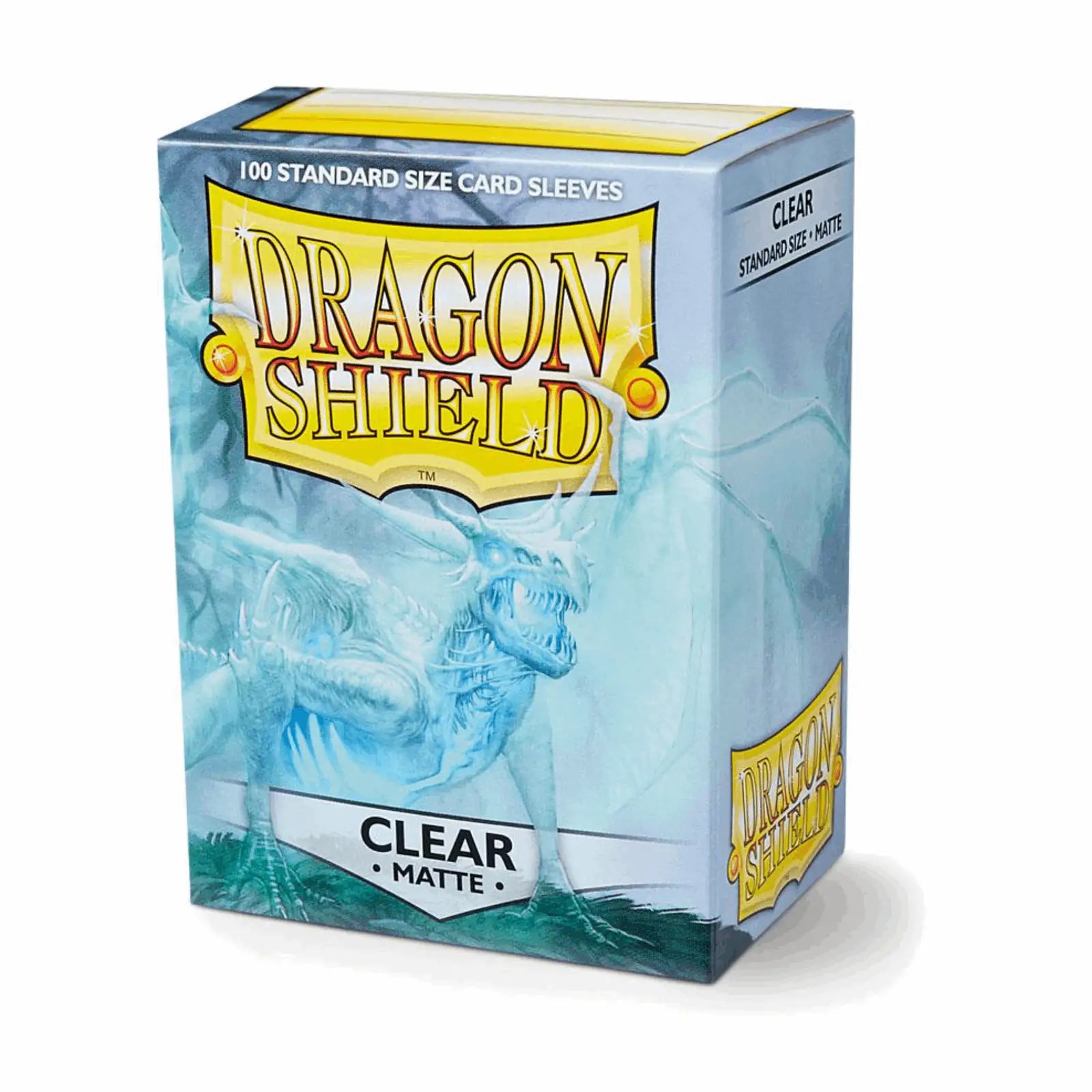 Dragon Shield Matte Sleeves Clear (100) — Standard