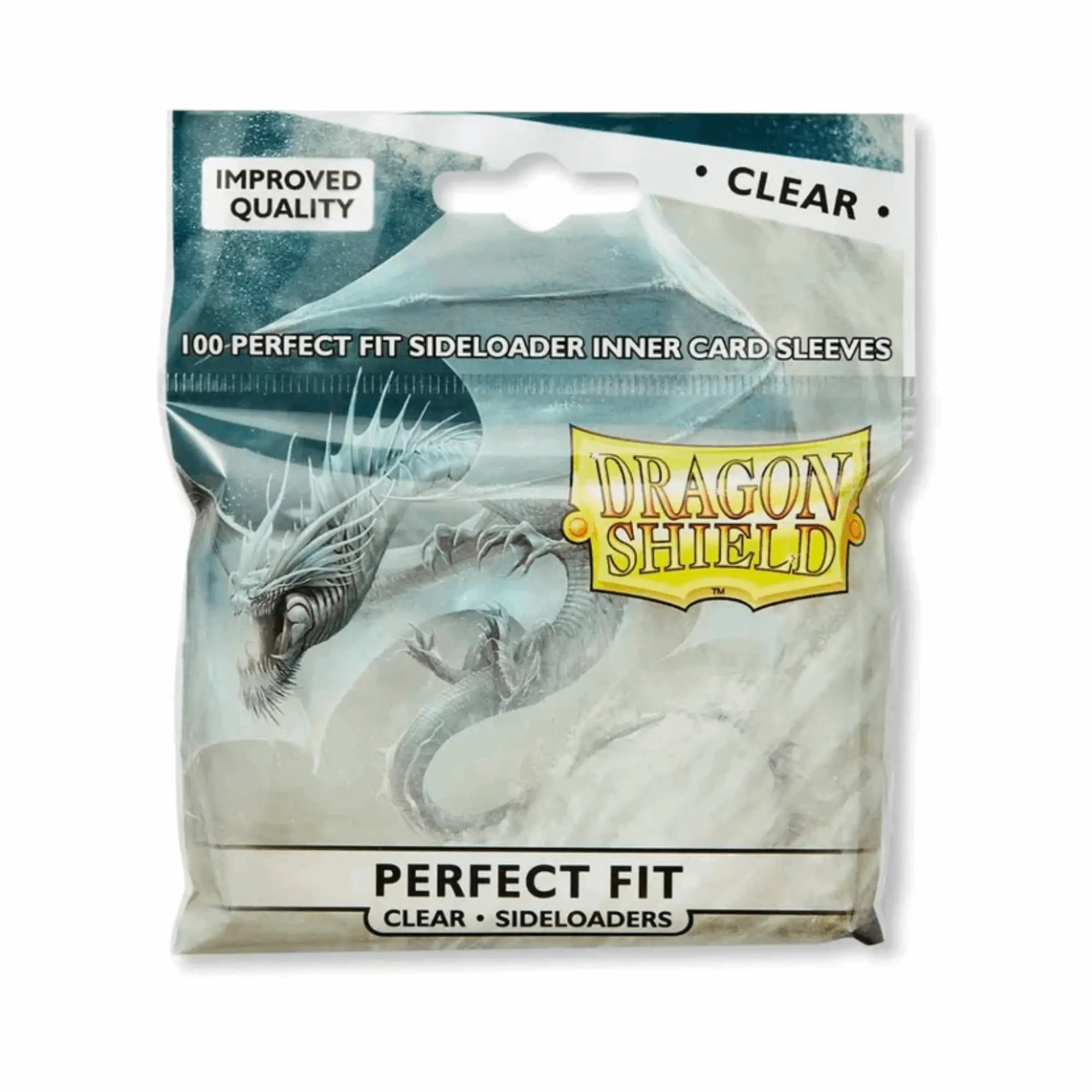 Dragon Shield Perfect Fit Sideloader Inner Sleeves Clear (100) — Standard
